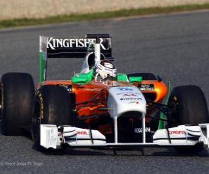 yapboz Force India VJM04 - 2011 -
